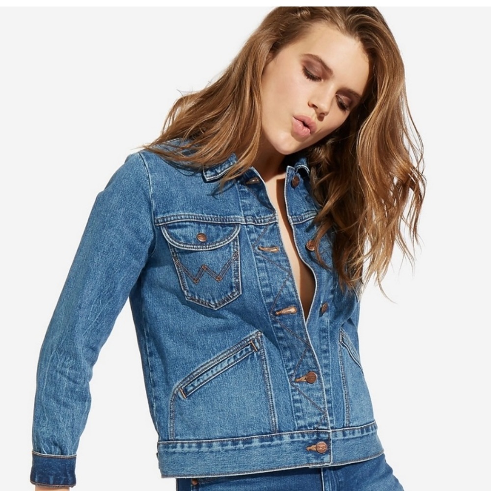❤️… WRANGLER Jean Jacket